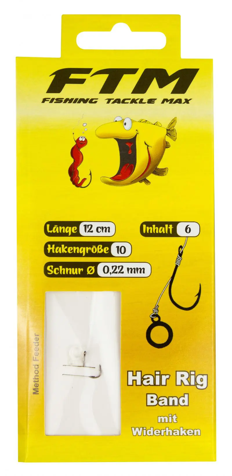 FTM Hair Rig Band Gr.10 / 0.22mm