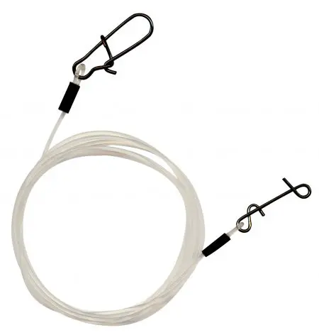 Seika Pro Fluorocarbon Vorfach 60cm Knotenlosverbinder/Karabiner 30cm / 0.80mm