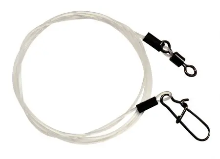 Seika Pro Fluorocarbon Vorfach 60cm Wirbel/Karabiner 30cm / 0.80mm