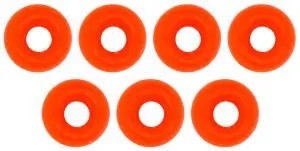 Omura Tungsten Perlen rundes Loch