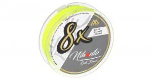 Mikado Nihonto Octa Braid 150M Fluo Gelb