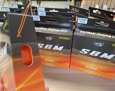 Sinking Braided Mainline Orange