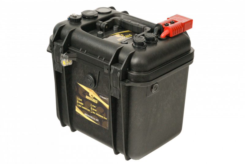Nikkicells 12.8V 100AH Akkubox inkl. Ladegerät – Bild 2