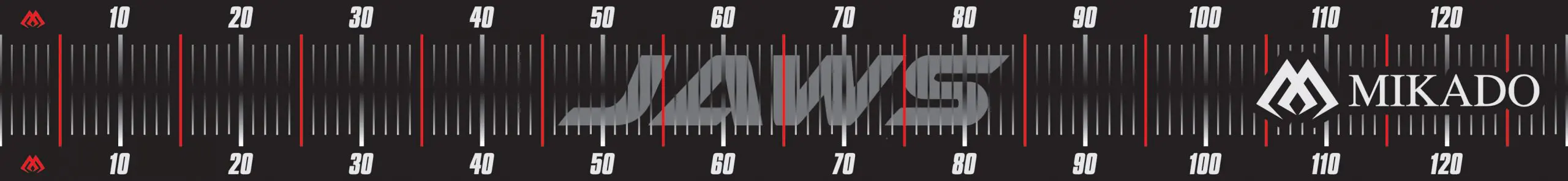 MESSBAND AUFKLEBER FÜR BOOTE (130x15cm)