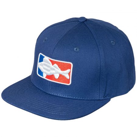 LMAB Snapback Cap | National Fishing League Logo Navy