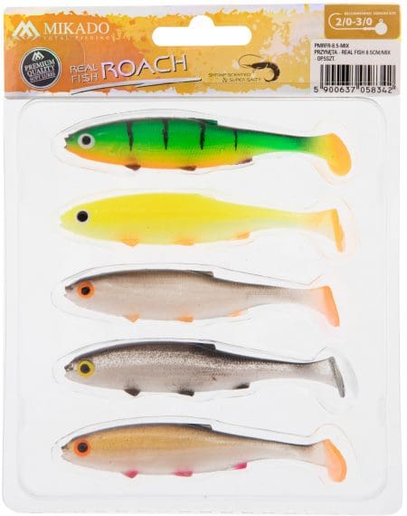 REAL FISH ROACH 8,5cm Mix