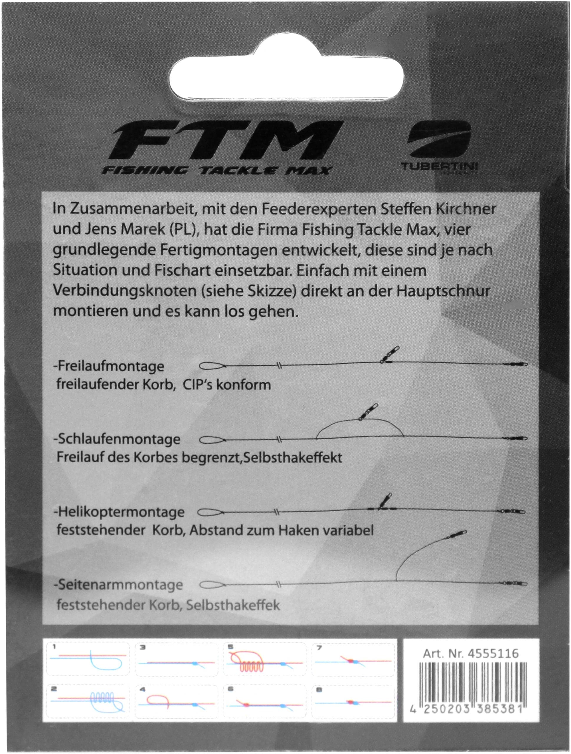 Schlaufen Feedermontage strong Ø 0,30 mm 8,00 m – Bild 3