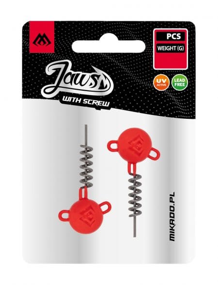 Mikado Screw-Jighead UV Orange
