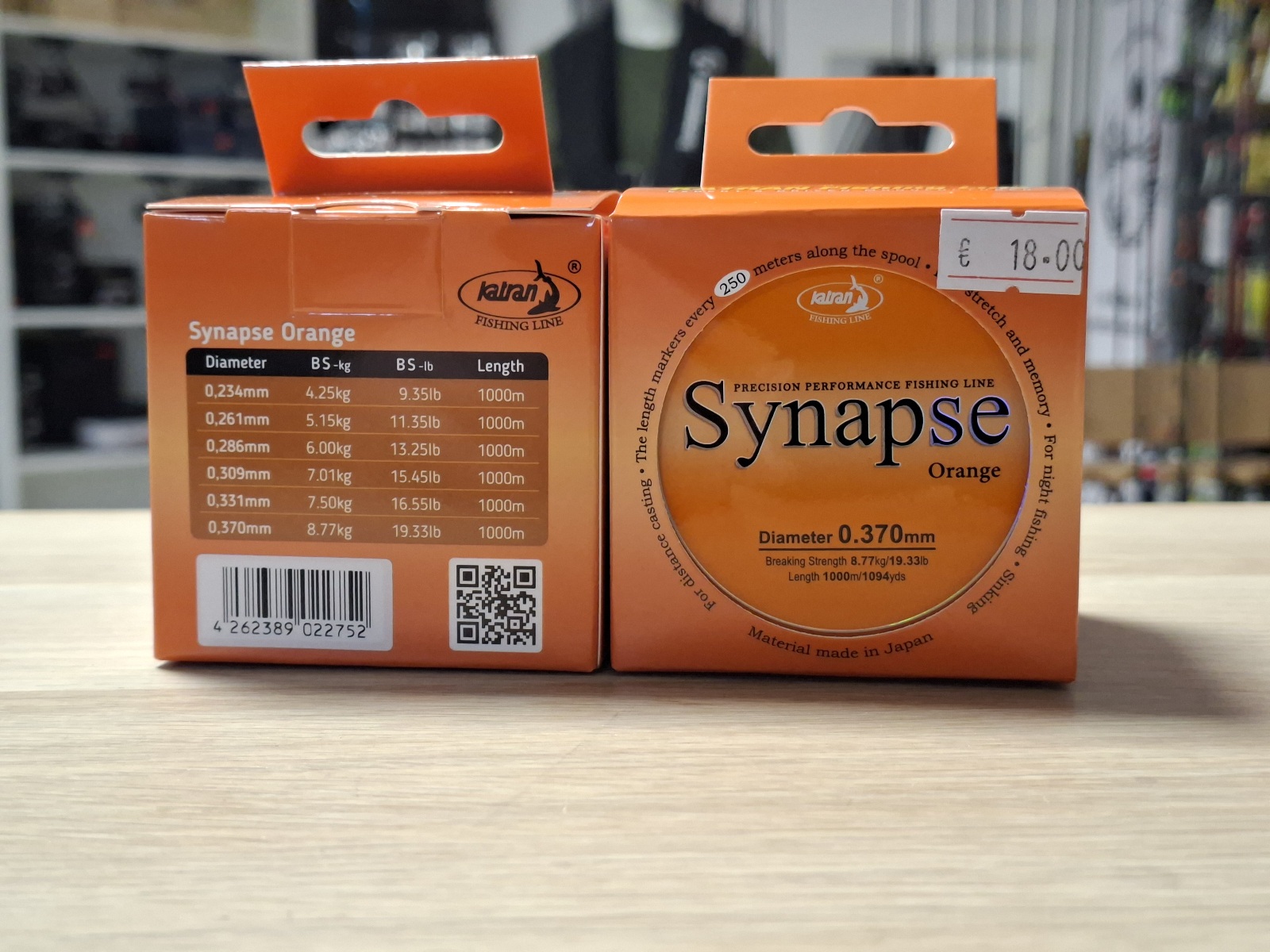 Katran Fishing Line Synapse Orange