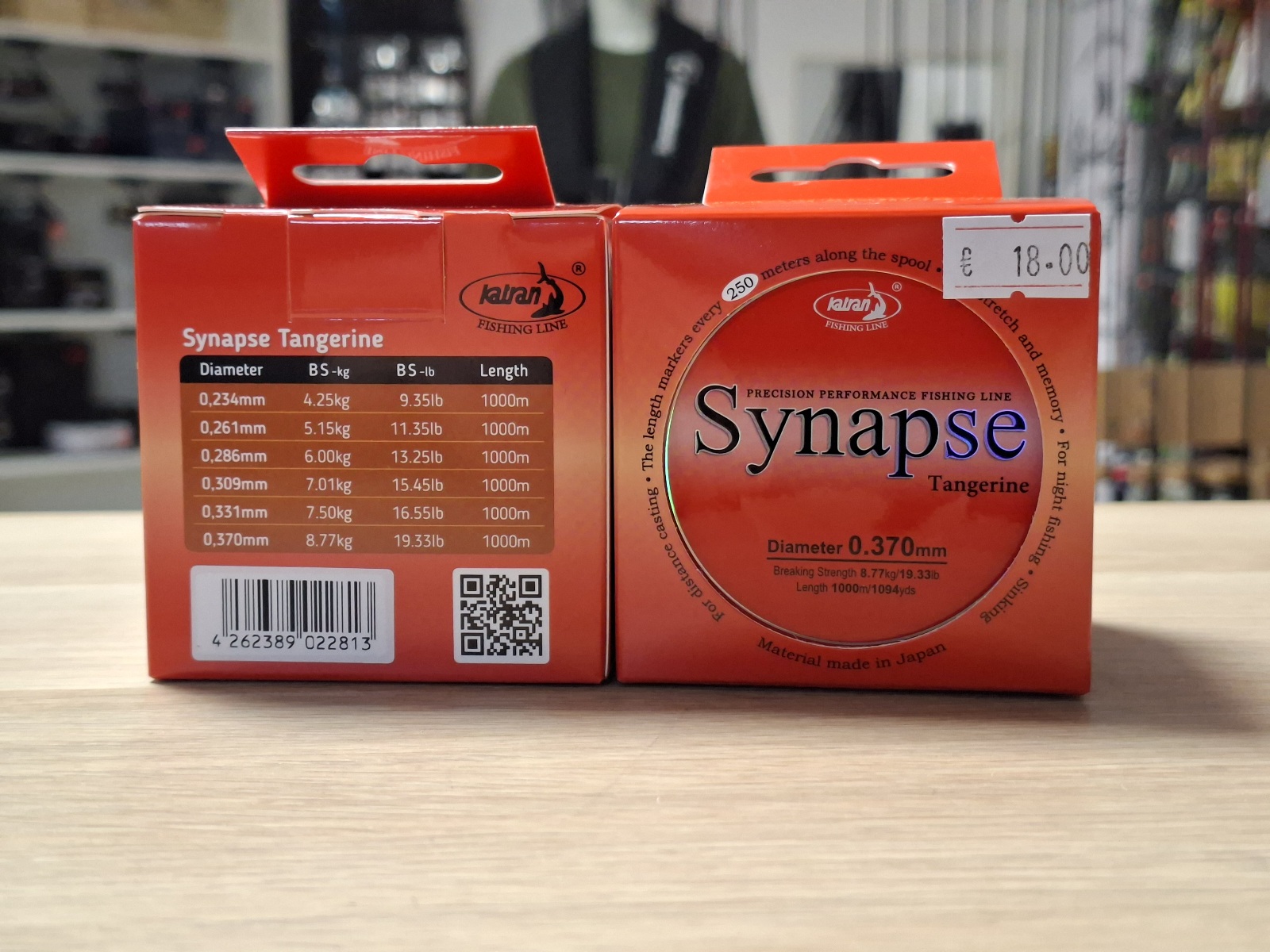 Katran Fishing Line Synapse Tangerine