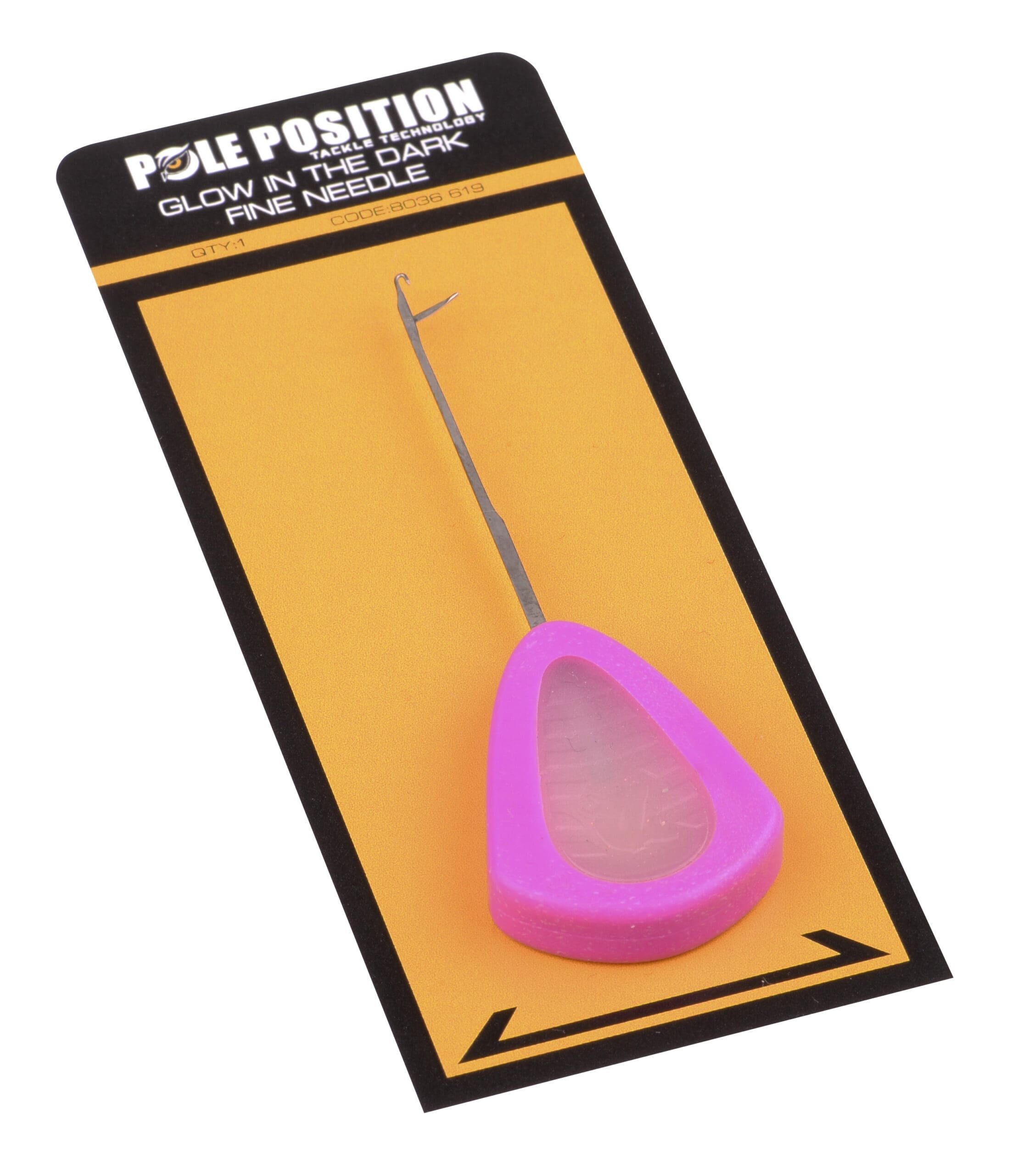 GLOW IN THE DARK FINE NEEDLE PINK