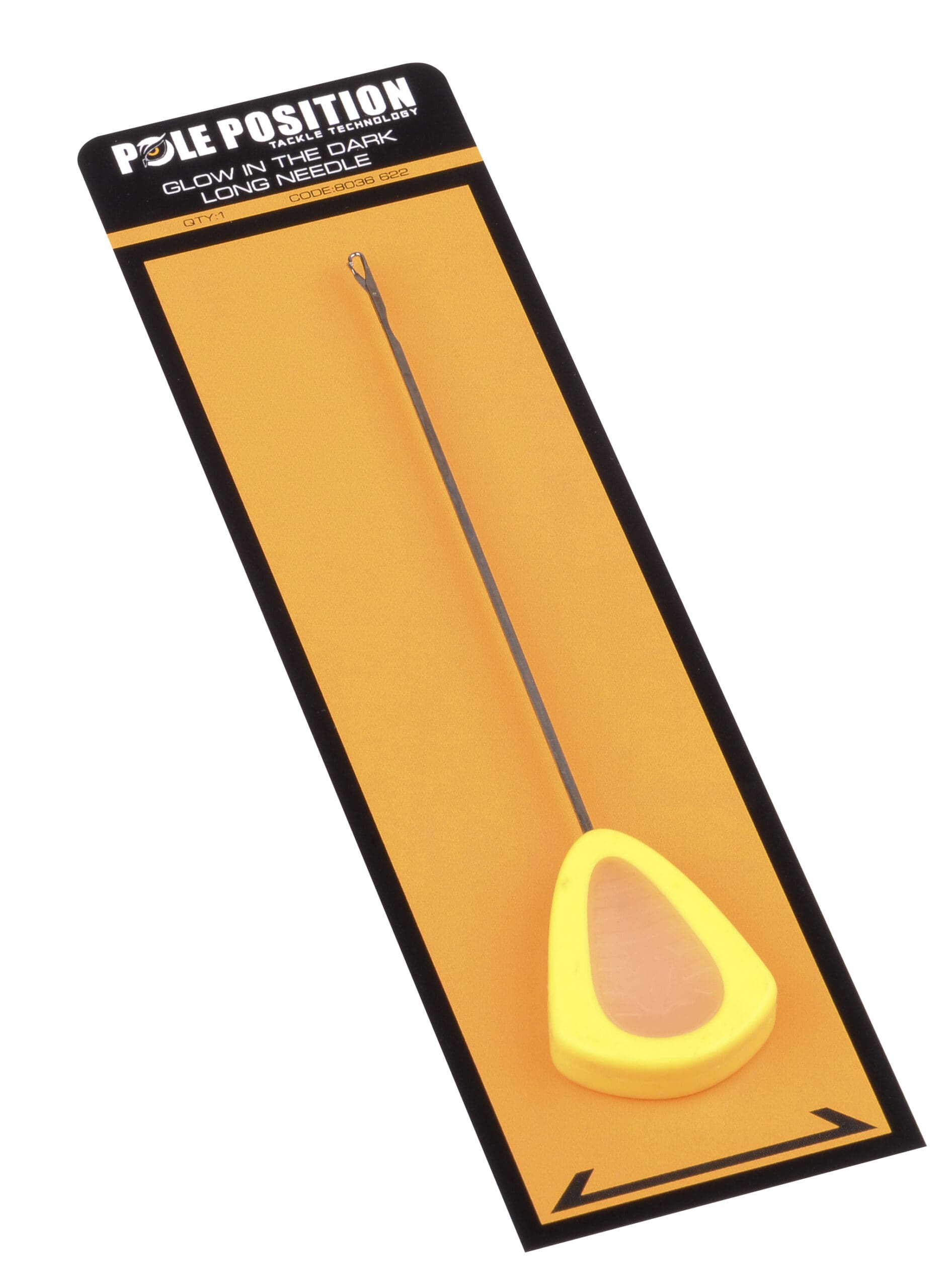 GLOW IN THE DARK LONG NEEDLE YELLOW
