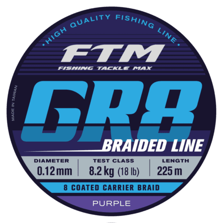 FTM GR8 Braided Line Purple 225m