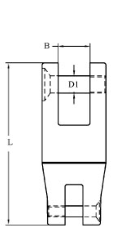 Ketten-Anker Verbinder für 6 bis 8mm Ketten