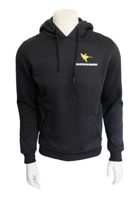 Hoodie schwarz Humminbird Logo