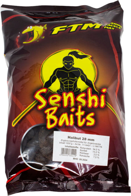 Pellets Halibut  1kg Tüte