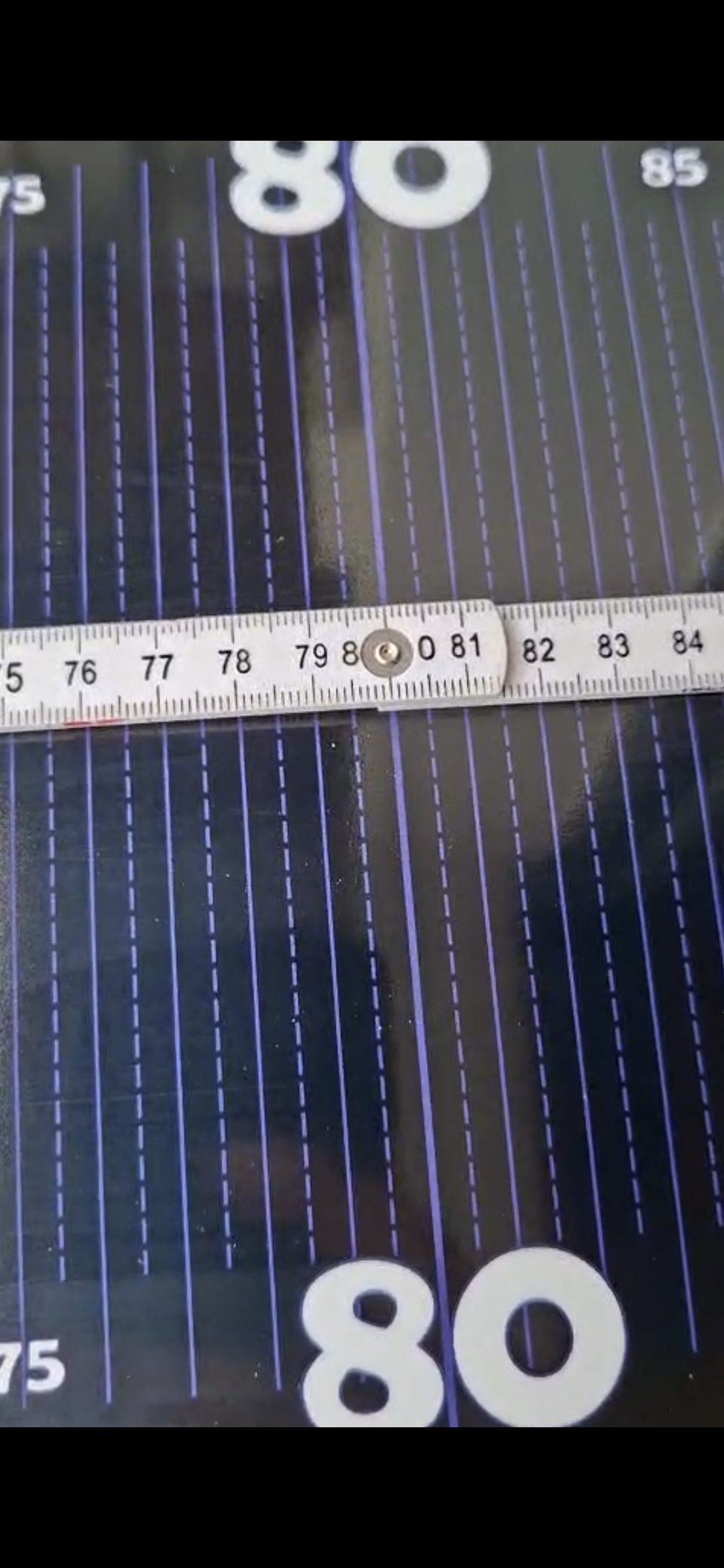 Measureboard für Kajaks und Bellyboote – Bild 2